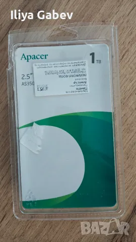 НОВ SSD Apacer AS350X 1TB (SATA III, 2.5"), снимка 2 - Твърди дискове - 56078533