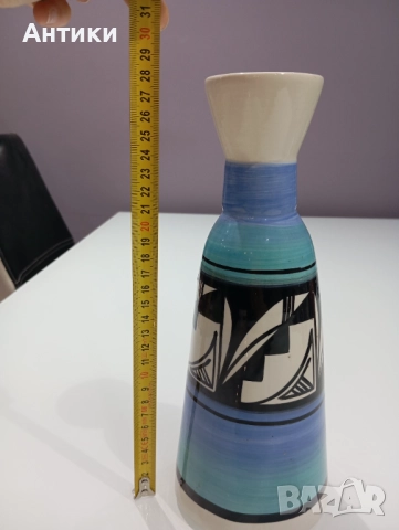 Прекрасна Ваза Антична от племето Ute и Navajo, снимка 6 - Вази - 52527123