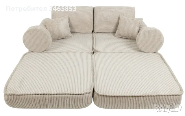 Диван за детска стая - Диван за игра за деца, Montessori Детски диван 120X60см, снимка 4 - Мебели за детската стая - 49151910