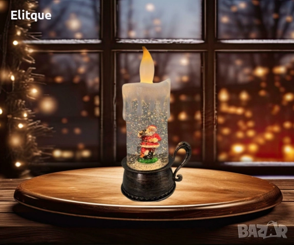 Магическа коледна свещ - декорация