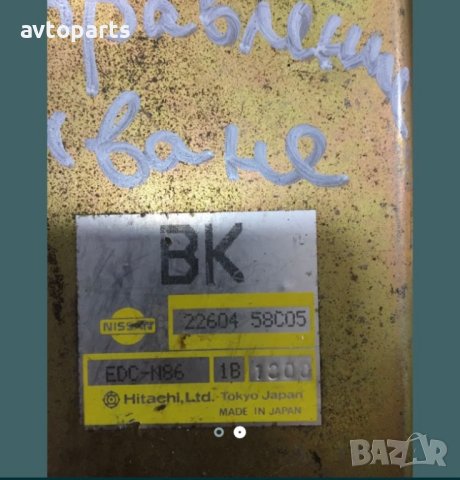 Nissan sunny N14 блок управление запалване, снимка 2 - Части - 40446232