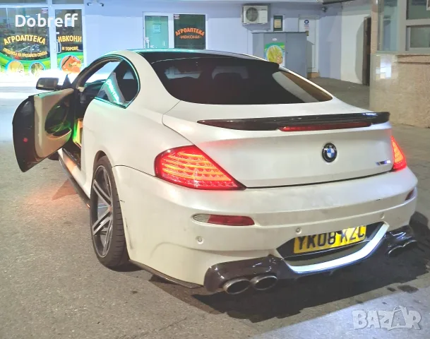 BMW 635d E63 | 286 к.с. | M-Pack | Harman Kardon | Десен волан | Нов внос, снимка 2 - Автомобили и джипове - 56078145