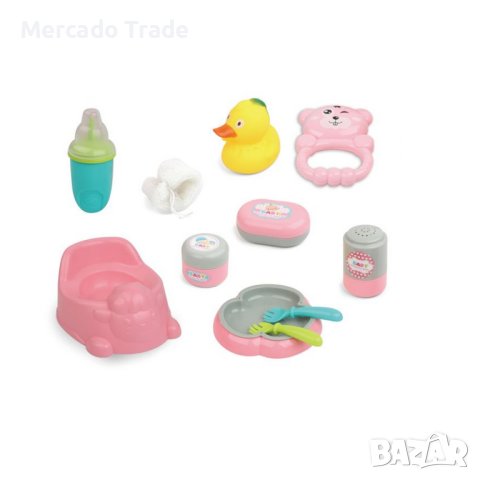 Комплект Mercado Trade, За баня с кукла, вана и аксесоари, снимка 5 - Кукли - 42720624