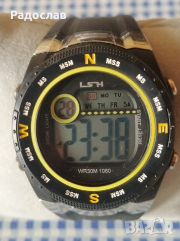 дигитален удароустойчив  часовник LSH, снимка 2 - Мъжки - 39853691