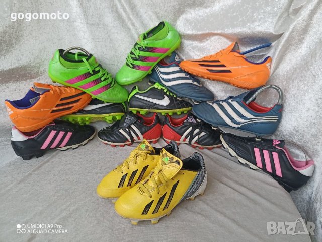 унисекс adidas® original F30, КАТО НОВИ, N- 29 - 30, жълти футболни обувки бутонки, калеври