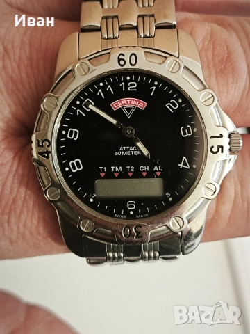 часовник Certina, снимка 5 - Мъжки - 53573313