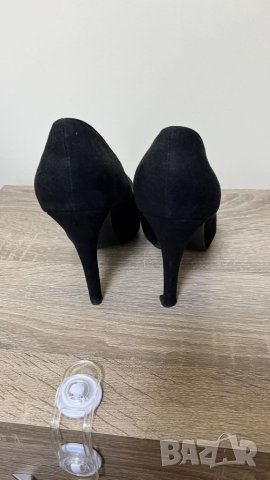 Черни велурени токчета,номер 38 в Дамски елегантни обувки в гр. Стара  Загора - ID41582213 — Bazar.bg