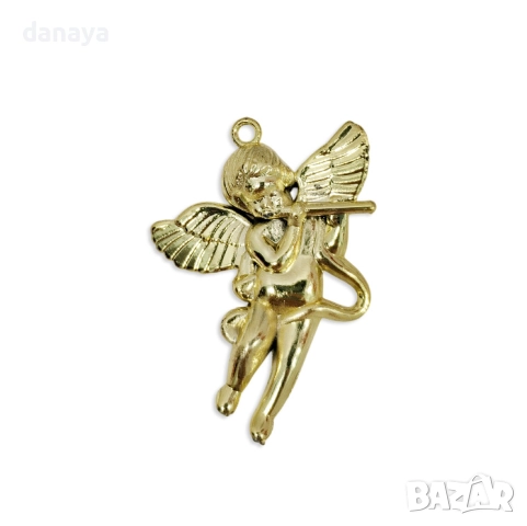 6173 Комплект коледни играчки за елха Ангелчета, 12 броя, снимка 4 - Декорация за дома - 52874122