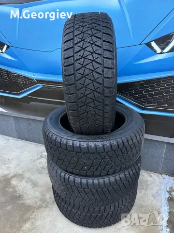4бр. ПОЧТИ НОВИ ЗИМНИ ГУМИ  BRIDGESTONE BLIZZAL 235/55/R18 100T -8мм., снимка 10 - Гуми и джанти - 48289570