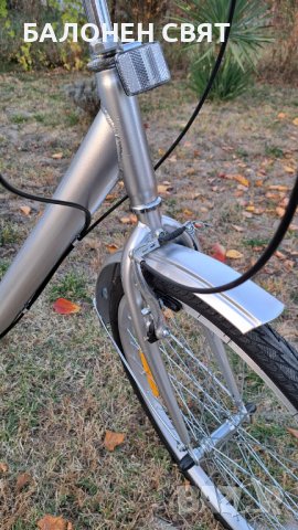 24 цола 6 скорости Нов Триколесен Велосипед с преден фар и заден кош , снимка 7 - Велосипеди - 38627030