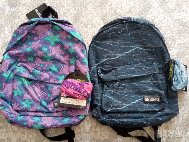 Ученически раници различни цветове , снимка 3 - Раници - 41906881