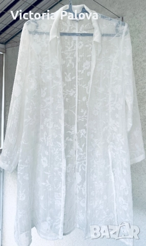 Ексклузивна туника-наметало SANDRO PARIS, снимка 13 - Туники - 51766186