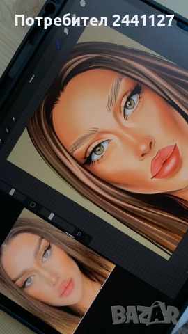 Дигитален портрет, снимка 5 - Картини - 52863111