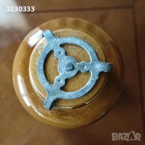 Керамичен буркан, бутилка за съхранение 19 век, снимка 7 - Антикварни и старинни предмети - 49148993