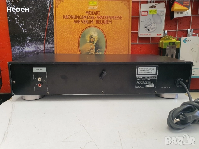CD SONY CDP-295, снимка 3 - Ресийвъри, усилватели, смесителни пултове - 51509871