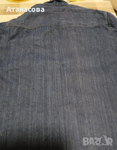 Мъжка дънкова риза, снимка 2 - Ризи - 51957953