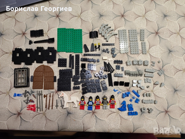 Лего 6059 lego black knights stronghold 1990 г