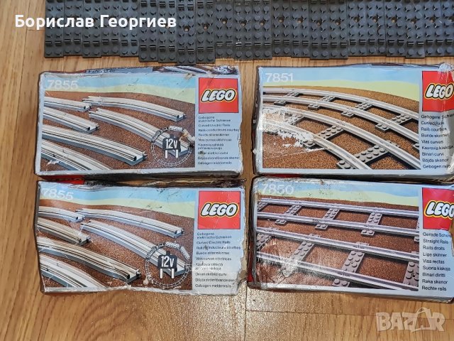 Лего части за комплект 7740 заедно с много релси 1980 г lego, снимка 15 - Конструктори - 42490076
