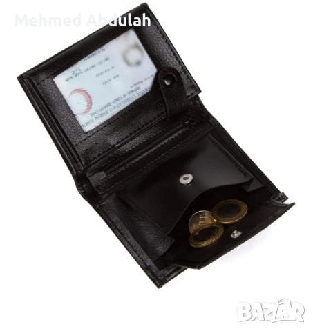 Черни портмонета с монетник, снимка 5 - Портфейли, портмонета - 52930801