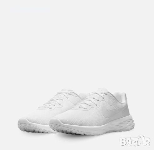 Намаление  Мъжки маратонки Nike Revolution 6 NN White Dc3728-102 48., снимка 3 - Маратонки - 41544195