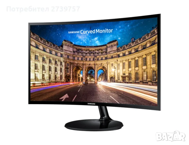 Монитор 23.5" Samsung C24F390FHUX,
1920x1080, VA, 60 Hz - LC24F390FHUXEN