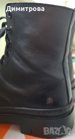 Дамски боти Art и Rieker естествена кожа , снимка 4 - Дамски боти - 53350152