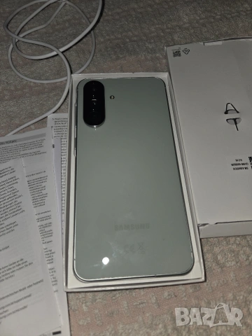 Samsung Galaxy A56 5G 256GB 8RAM Awesome Olive Чисто нов! Неупотребяван! С БГ меню! , снимка 4 - Samsung - 53340104