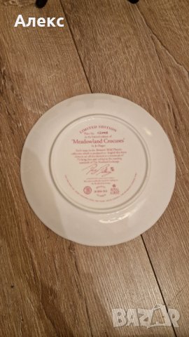 Royal Albert–Декоративна чиния, костен порцелан., снимка 4 - Чинии - 41103474