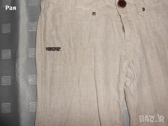 Панталон -100 % лен A.M.N madness national, снимка 5 - Панталони - 50751423