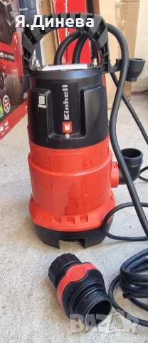 Потапяща се помпа Einhell , снимка 3 - Други инструменти - 50981156