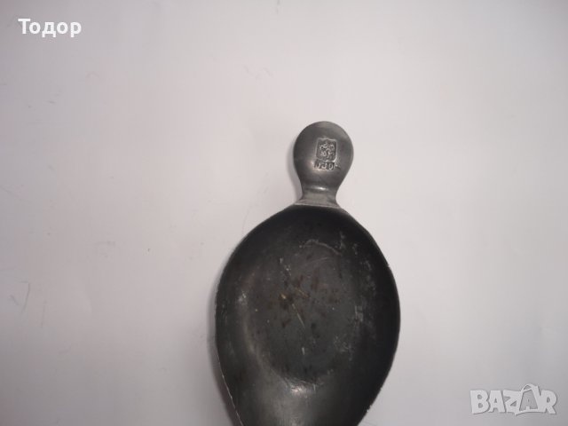 Старинен ритуален калаен съд 19 век , снимка 5 - Колекции - 39939823