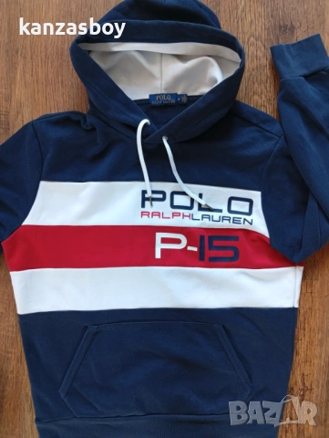 polo ralph lauren - страхотно мъжко горнище КАТО НОВО M, снимка 5 - Спортни дрехи, екипи - 53711782