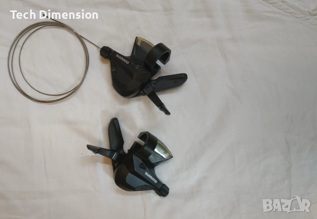 Вело команди Shimano SL-M310 3x8ск, снимка 3 - Части за велосипеди - 52773391