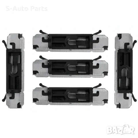 Комплект крепежни скоби за челно стъкло на BMW X6 E71, X5 E70, 5 E60/E61, снимка 2 - Аксесоари и консумативи - 55844751