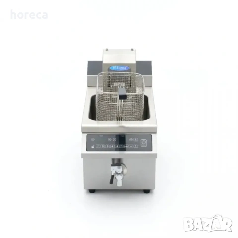 Индукционен фритюрник с една вана по 8 л. и автоматично повдигаща кошница, снимка 4 - Обзавеждане на кухня - 53823391