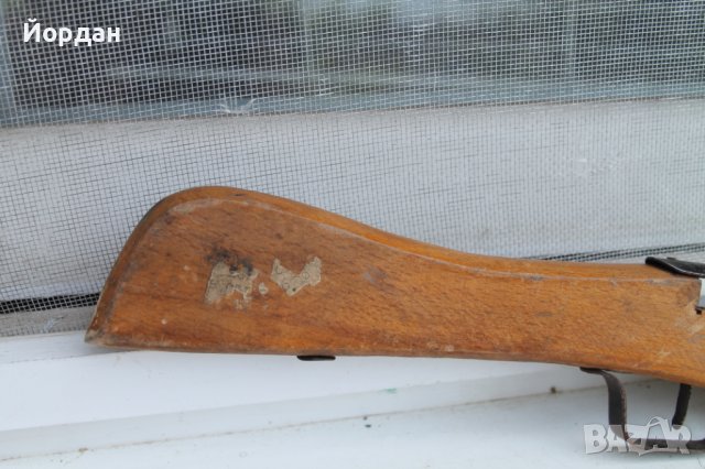 Детска играчка пушка 1940 г. с тапа, снимка 2 - Колекции - 41145632