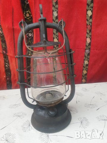 Стар немски фенер Frowo №426, снимка 12 - Антикварни и старинни предмети - 40939400
