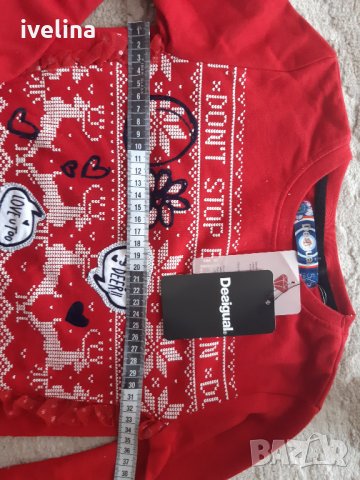 Desigual нова блузка 5-6год, снимка 6 - Детски Блузи и туники - 34528145