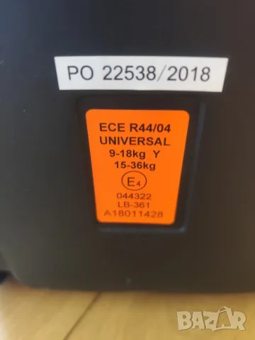 детско столче Лорели, снимка 3 - Столчета за кола и колело - 56056483