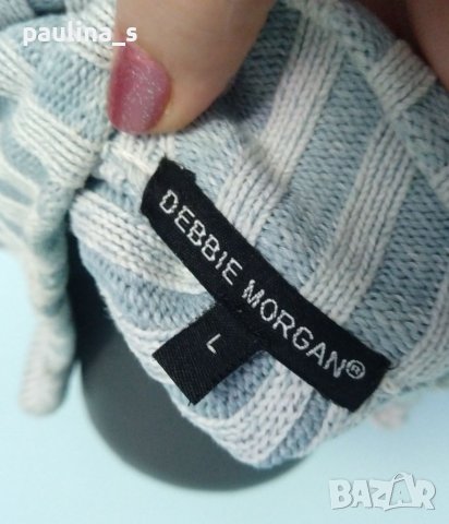 Памучна жилетка с цип тип суичър "Debbie Morgan" / голям размер, хипоалергична , снимка 7 - Жилетки - 41346291