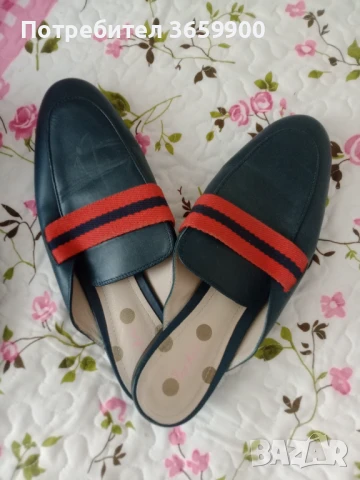 Дамски комплект-чанта и чехли, естествена кожа, снимка 2 - Чанти - 51020175