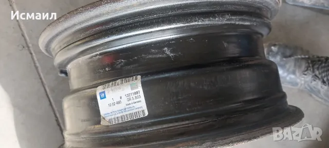 Железни джанти за Опел Адам,Корса 15ц, снимка 5 - Гуми и джанти - 49937515