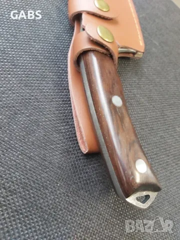 Широк японски кухненски нож с ковано острие,фултанг, снимка 7 - Ножове - 49242897