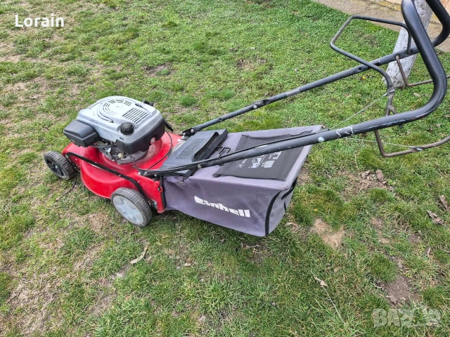 Бензинова самоходна косачка с кош"Einhell ", снимка 2 - Градинска техника - 53724319