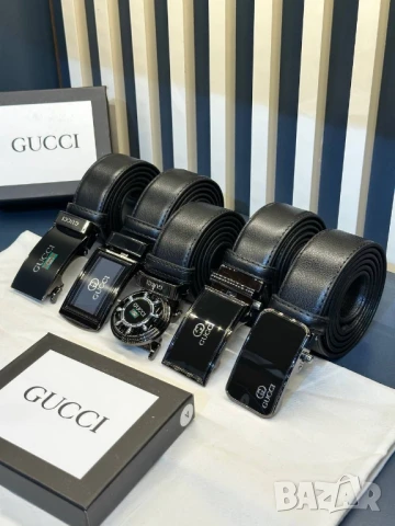 колани от естествена кожа в кутия tommy hilfiger hugo boss lacoste emporio armani calvin klein , снимка 7 - Колани - 50573049