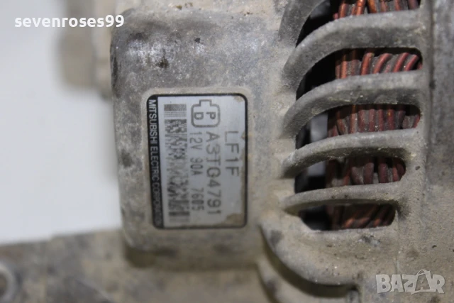 Динамо алтернатор Мазда 3 2008 2.3i 158hp Mazda 3 седан  LF1F  A3TG4791, снимка 4 - Части - 51255630