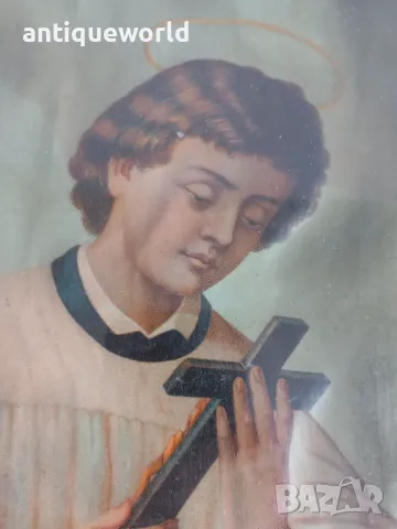 Много Стара Католическа ИКОНА, снимка 2 - Антикварни и старинни предмети - 48232573