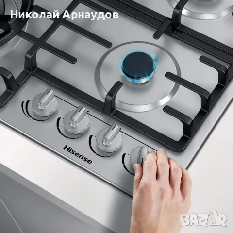 Газов котлон Hisense GM973XF, 5 зони за готвене,, снимка 5 - Котлони - 49391740