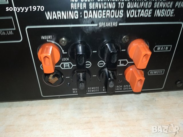 TECHNICS SU-V505 AMPLIFIER MADE IN JAPAN-LNV ВНОС SWISS 2806231041, снимка 11 - Ресийвъри, усилватели, смесителни пултове - 41379694