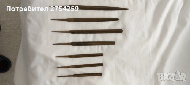 Шлосерски и дърводелски пили, снимка 3 - Други инструменти - 50460305